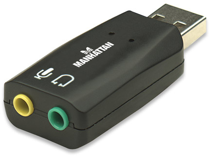 150859 Adaptador de Audio 3-D USB de Alta Velocidad; Mejoran el acceso y la calidad del audio. -