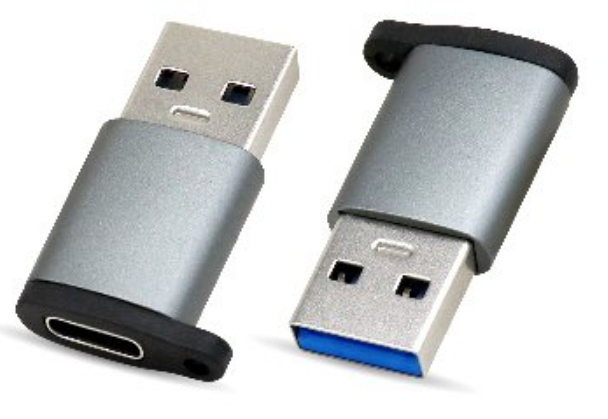 Adaptador USB V3.0 Tipo A Macho - a Tipo C Hembra BROBOTIX 6000342