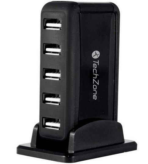 Hub TechZone - 7 puertos USB 2.0