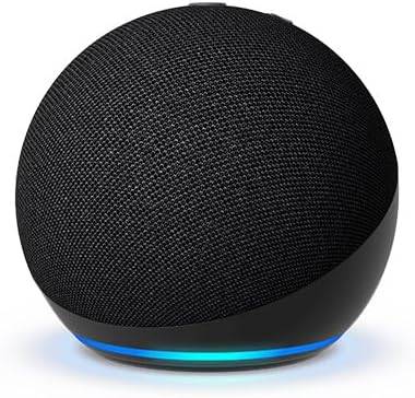 Amazon Echo Dot 5th Gen con asistente virtual Alexa B09B8V1LZ3 Charcoal -