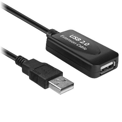 Cable USB V2.0 Extensión Activa BROBOTIX 372782 - USB Tipo A macho