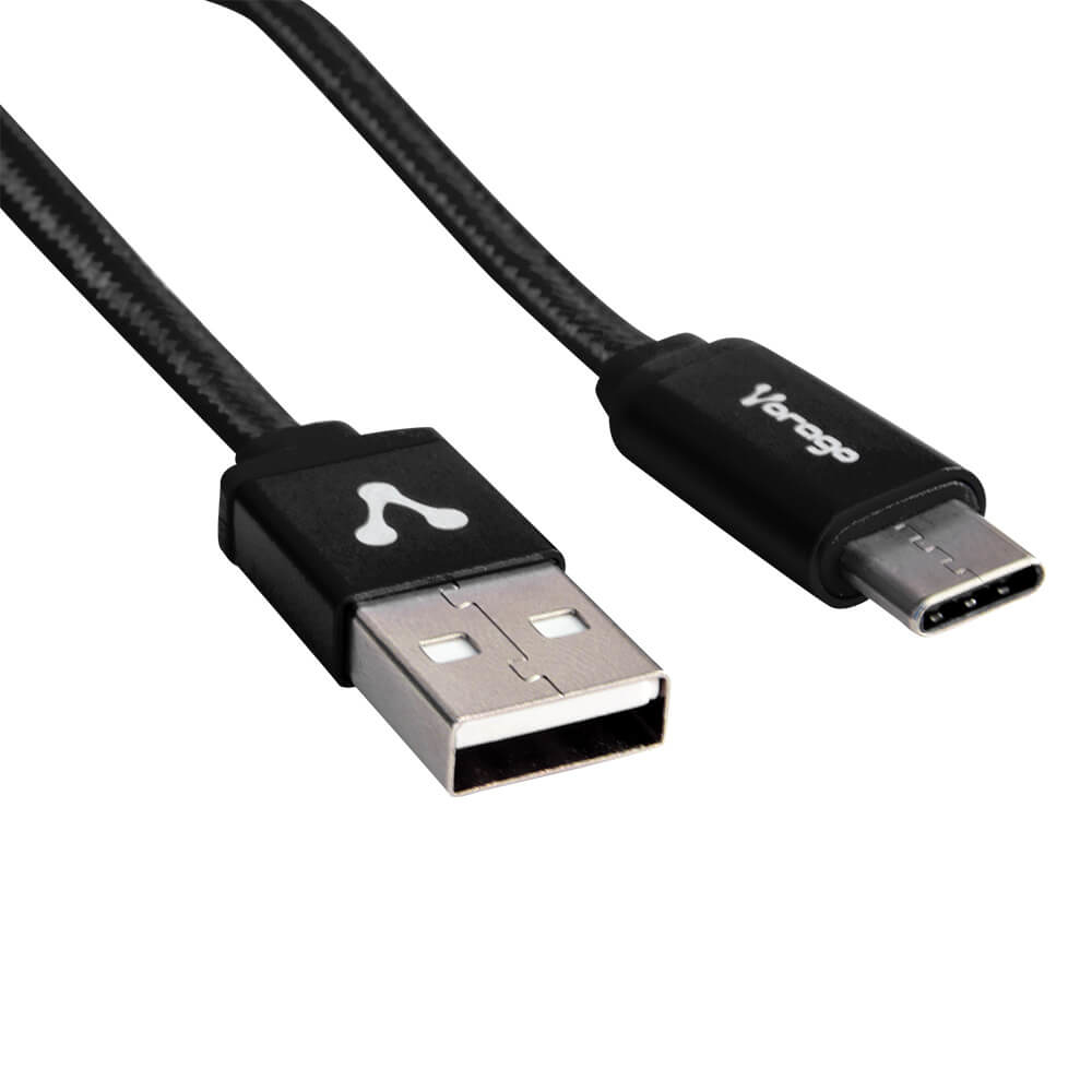 Cable USB Tipo C VORAGO CAB-123 1 mt Carga Rápida - USB