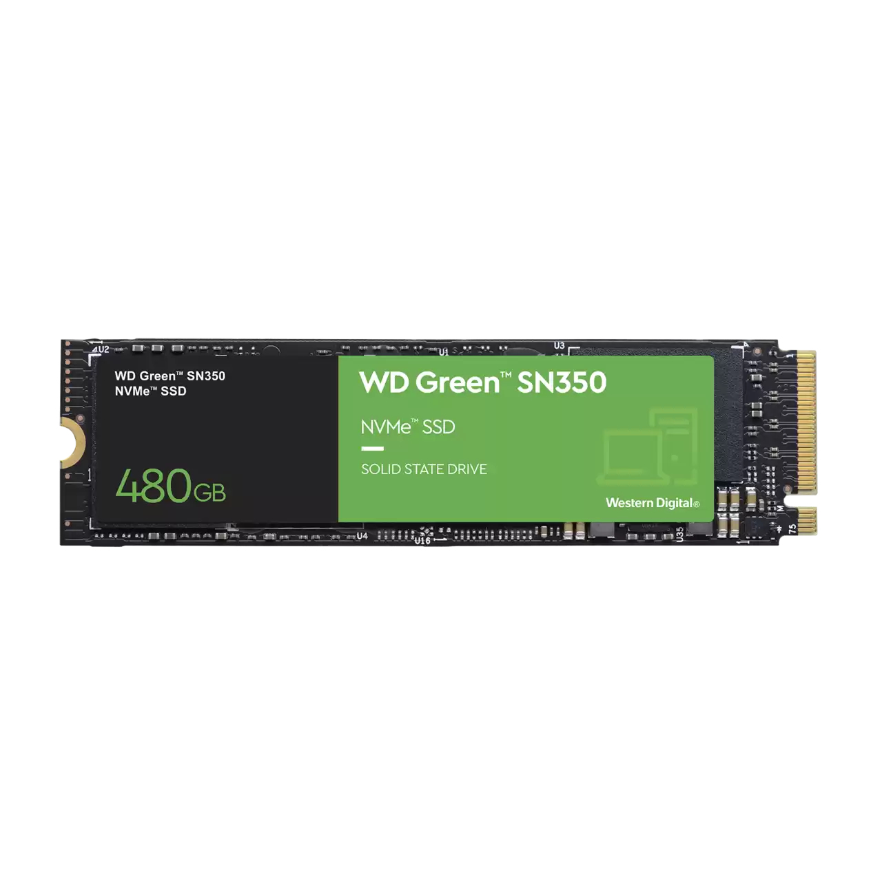SSD Western Digital Green WDS480G2G0C SN350 NVMe - 480GB