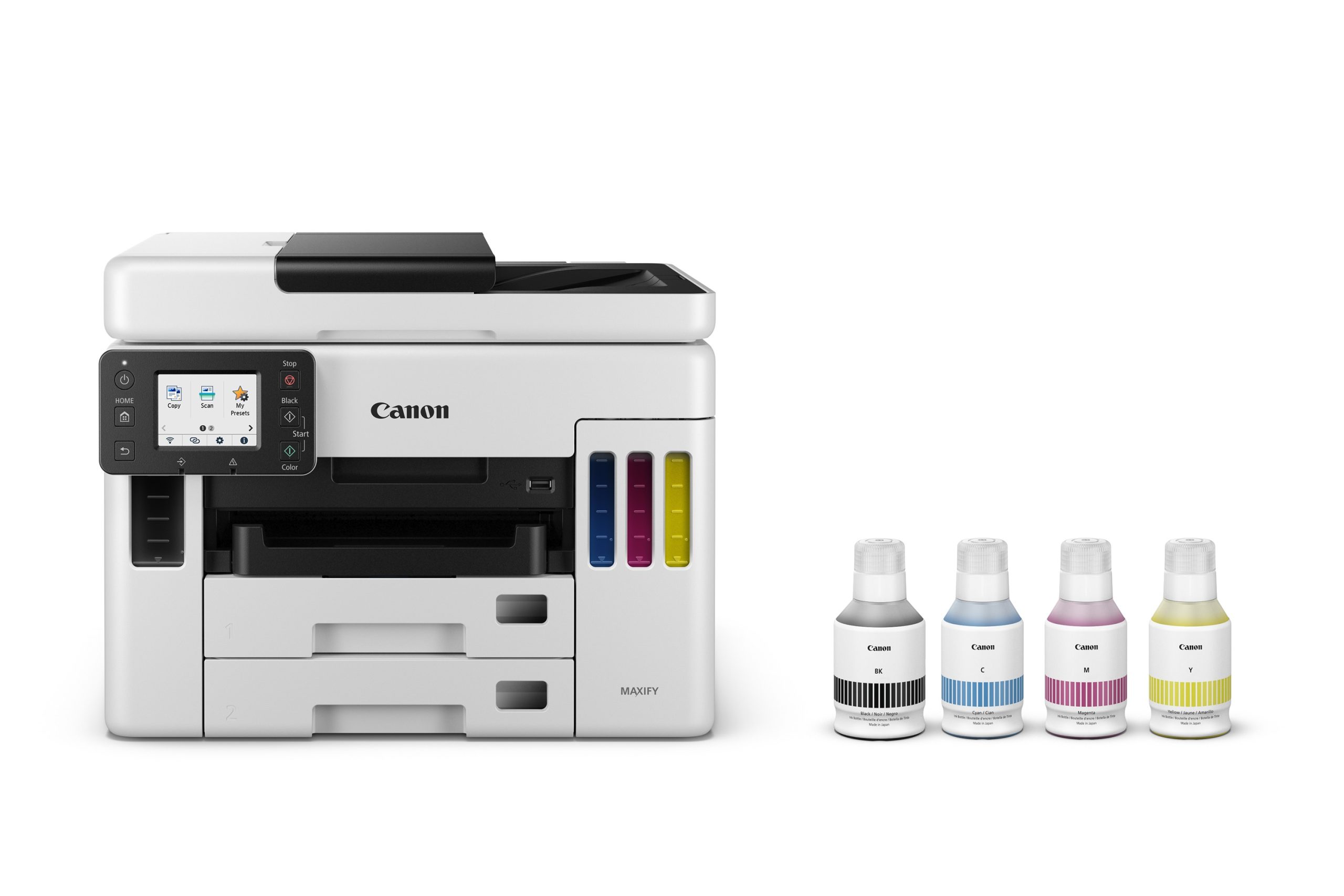 Impresora Multifuncional CANON Maxify GX7010 - Tecnología Tinta Continua. Impresora