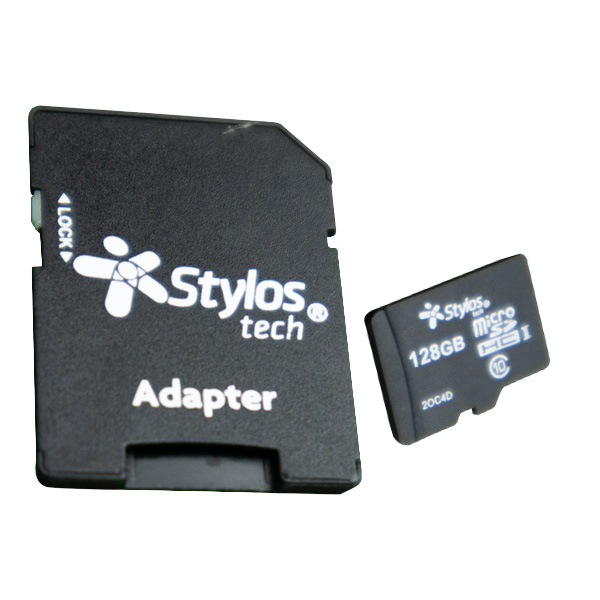 Memoria Micro SD 128GB C/A Stylos. STMS1281B -