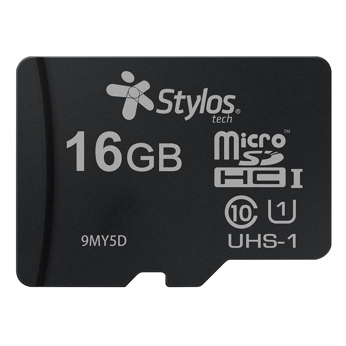 Memoria Micro SD 16GB C10 S/A STYLOS STMS164B. -