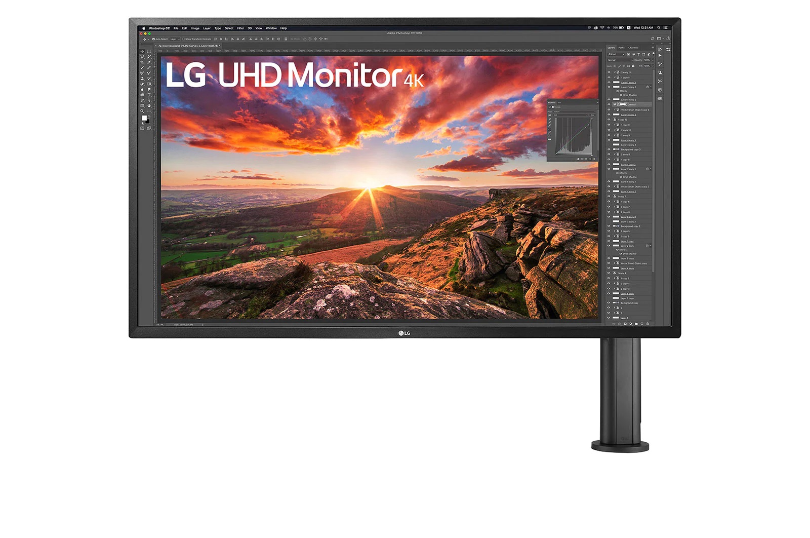 Monitor  LG 32UK580-B - 32 pulgadas