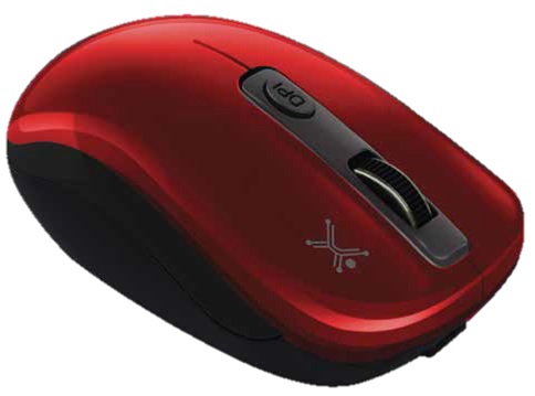 Mouse Optico  PERFECT CHOICE PC-044802 - Rojo