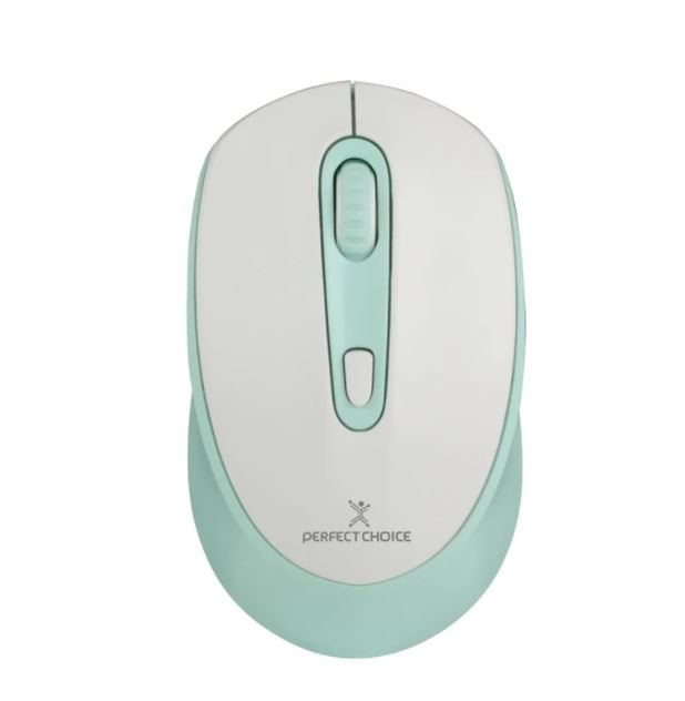 Mouse Recargable PERFECT CHOICE PC-045076 - Blanco