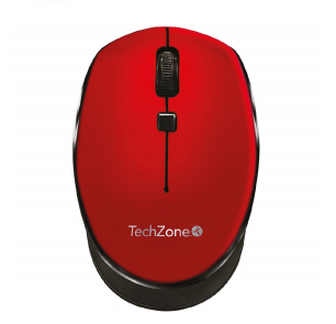 Mouse inalámbrico Start Red TechZone - hasta 1600 DPI's