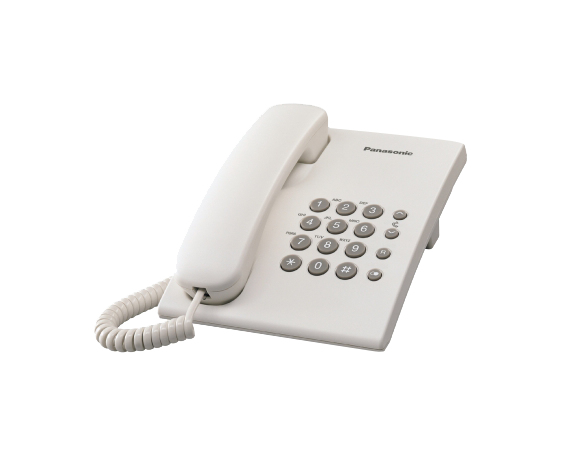 Teléfono Analógico PANASONIC KX-TS500MEW - Analógica