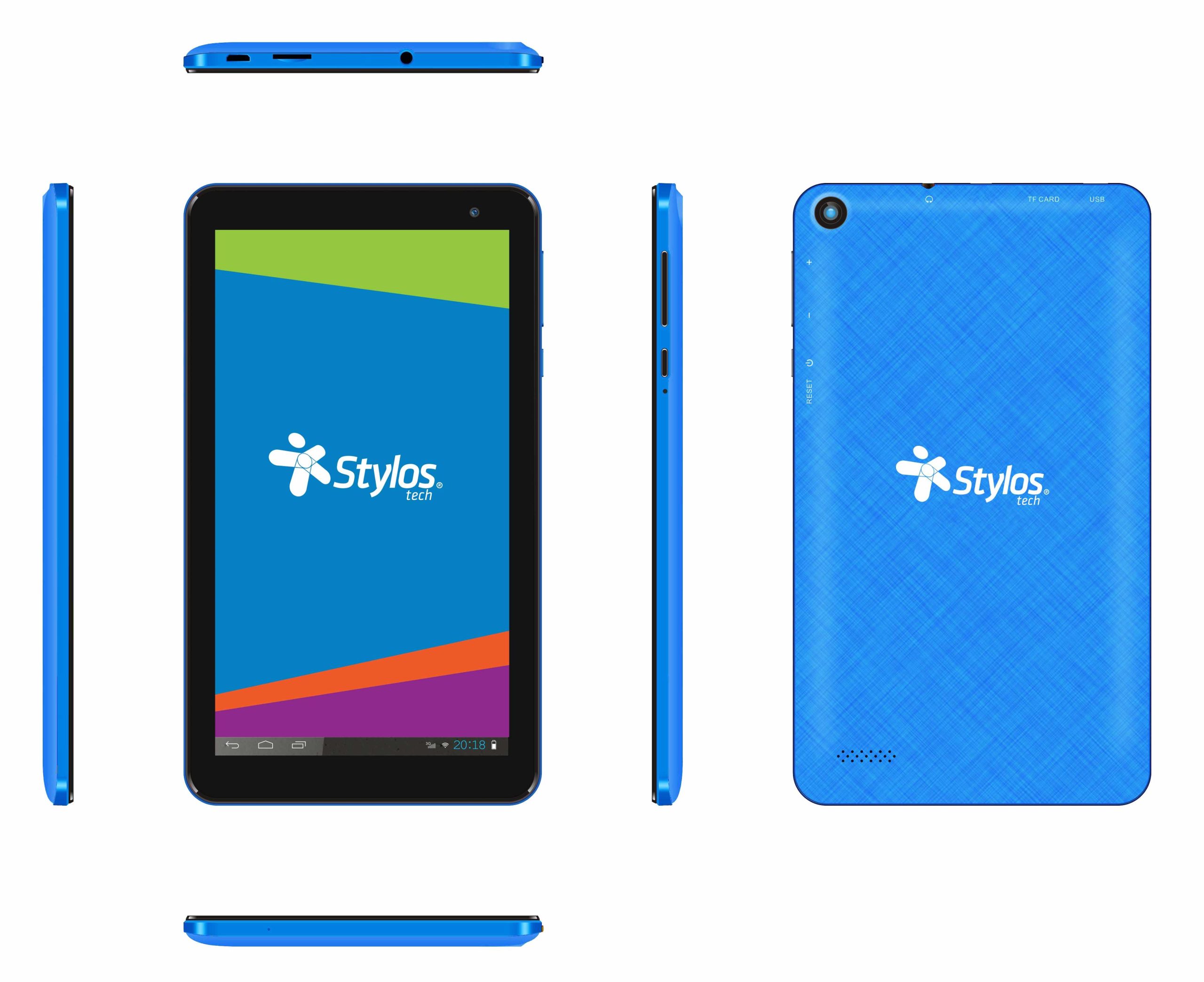 Tablet Taris 1+16 Azul Stylos. STTA116A -
