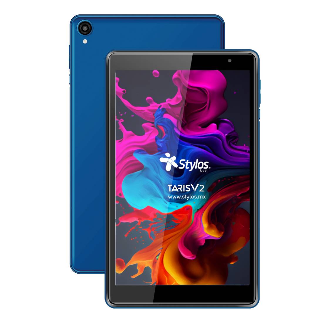 Tableta 8 pulgadas 2+32GB Azul con funda Stylos. STTA81A -