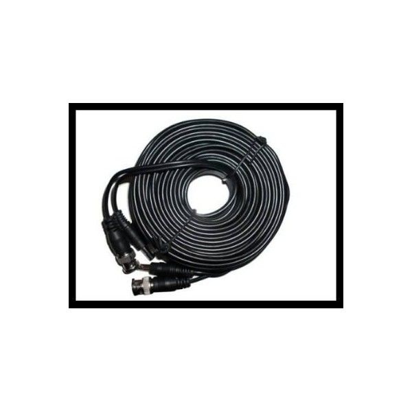Cable de Video y Energía Dahua Technology PX-CBL20M - Negro