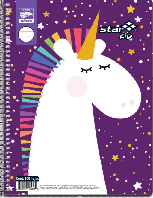 Cuaderno Profesional Star Kid ESTRELLA 0669/458 Raya 100 Hoja -