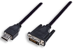 372503 Cable HDMI Macho a DVI-D 24+1 Macho - Enlace Dual