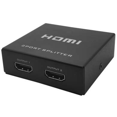 Video Splitter HDMI 2K - 4K. 2 DISPOSITIVOS A 1 PC (497899)