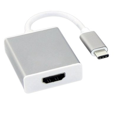 Convertidor USB Tipo C a HDMI BROBOTIX 569441 - Blanco