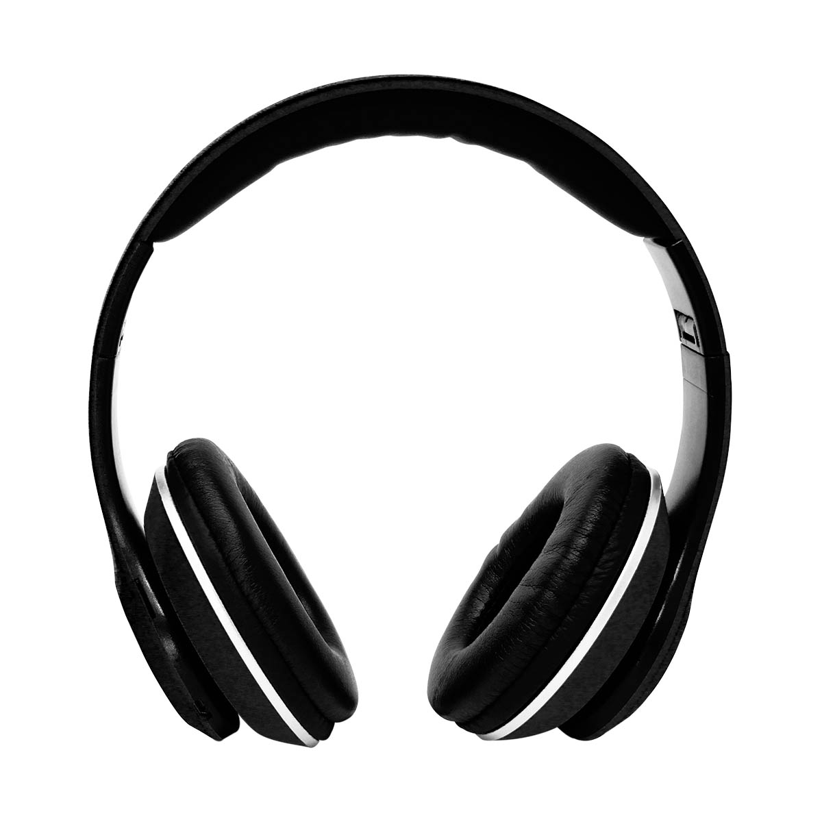 AUDIFONOS OVER-EAR BLUETOOTH NBH-01 SONIDO HI-FI 3.5MM RADIO FM MICRO SD 3.5MML MANOS LIBRES RUBBERIZED NEGRO -