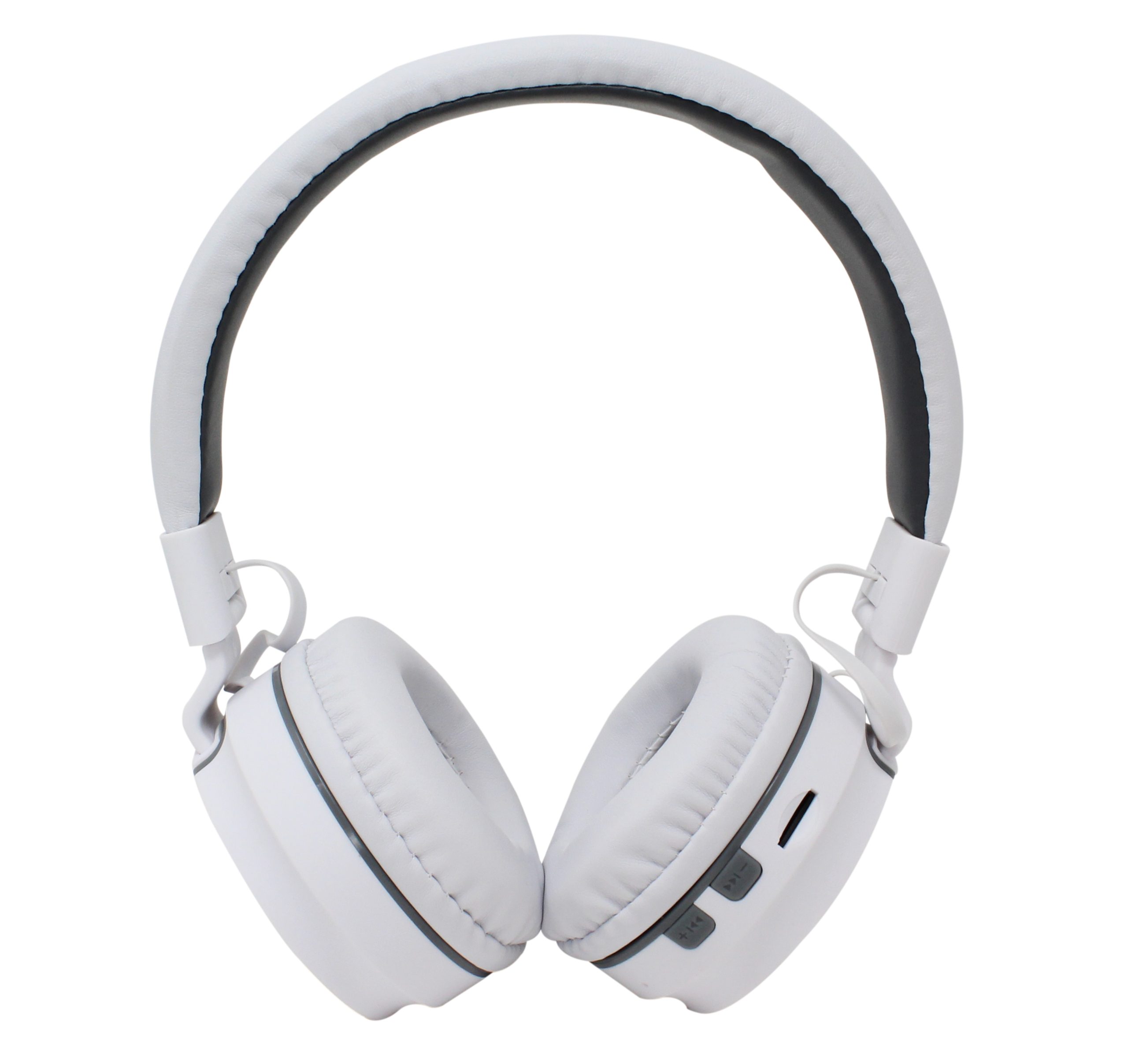 AUDIFONOS OVER-EAR BLUETOOTH NBH-05 MEGA BASS RADIO FM MICRO SD 3.5MML MANOS LIBRES RUBBERIZED BLANCO -
