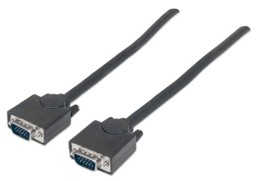 312721 Cable para monitor SVGA HD 15 macho a HD 15 macho - Longitud 4.5 m
