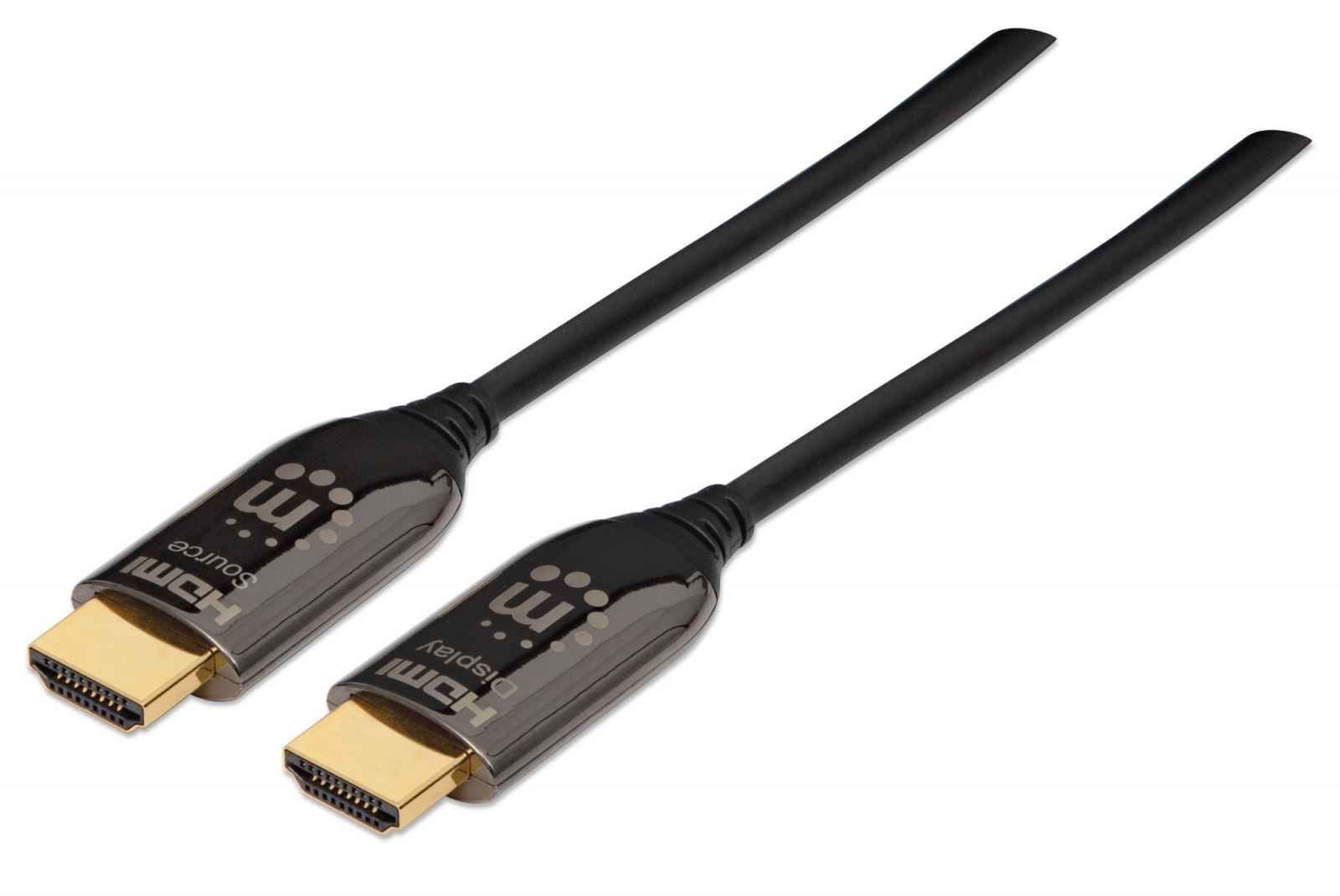 355438 Cable HDMI 4K 60Hz Óptico Activo con Clasificación Plénum de 30 mts -