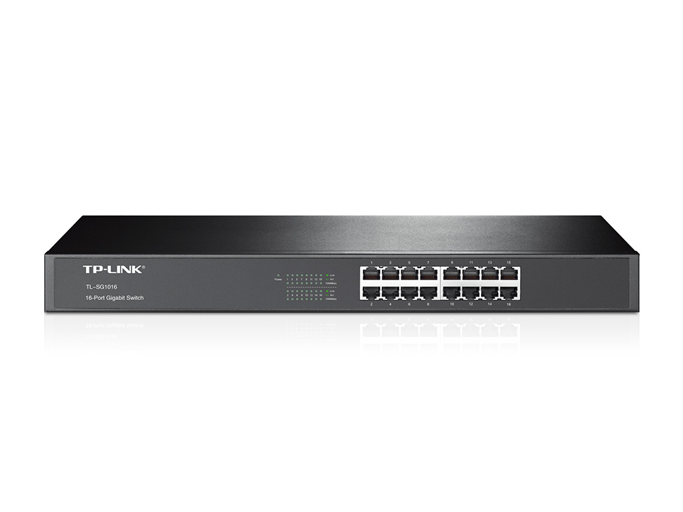 Switch  TP-LINK TL-SG1016 - Negro