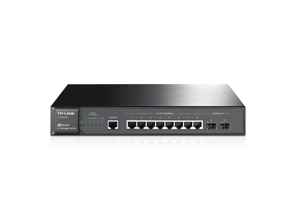Switch Administrable TP-LINK - Negro