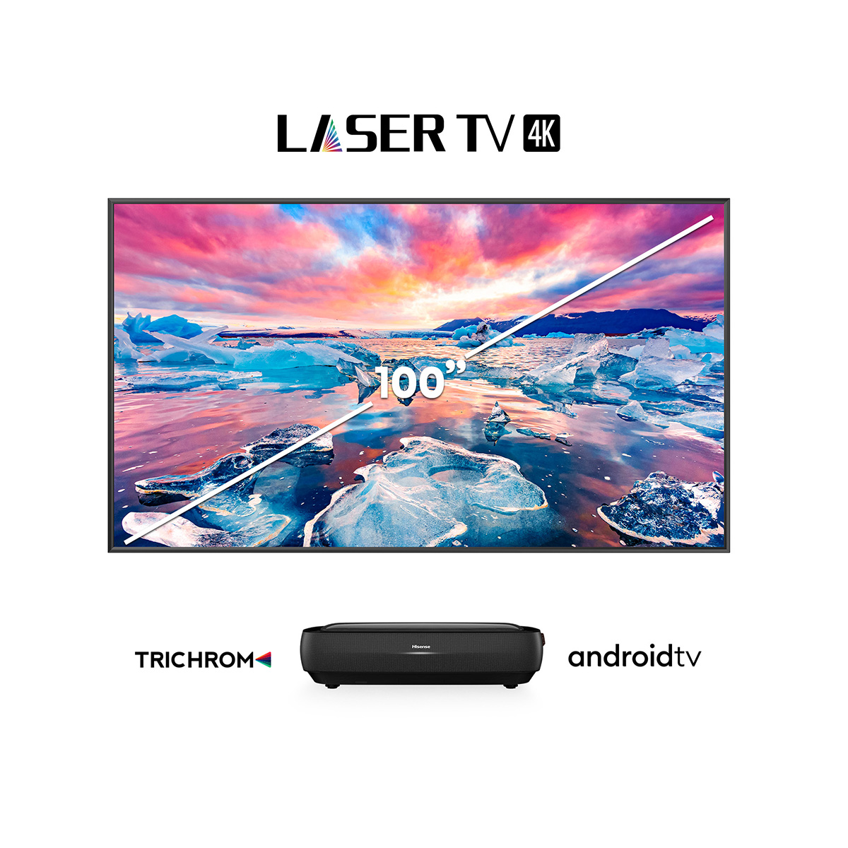 Laser TV Hisense 100L9G - 100 pulgadas