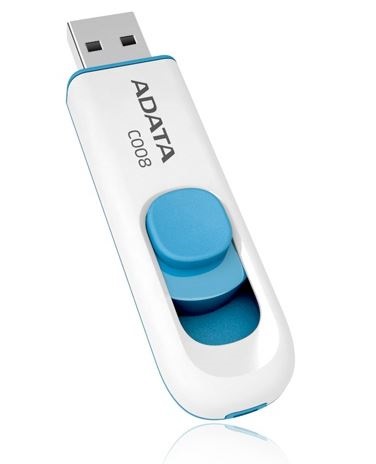 Memoria USB ADATA C008 - Color blanco