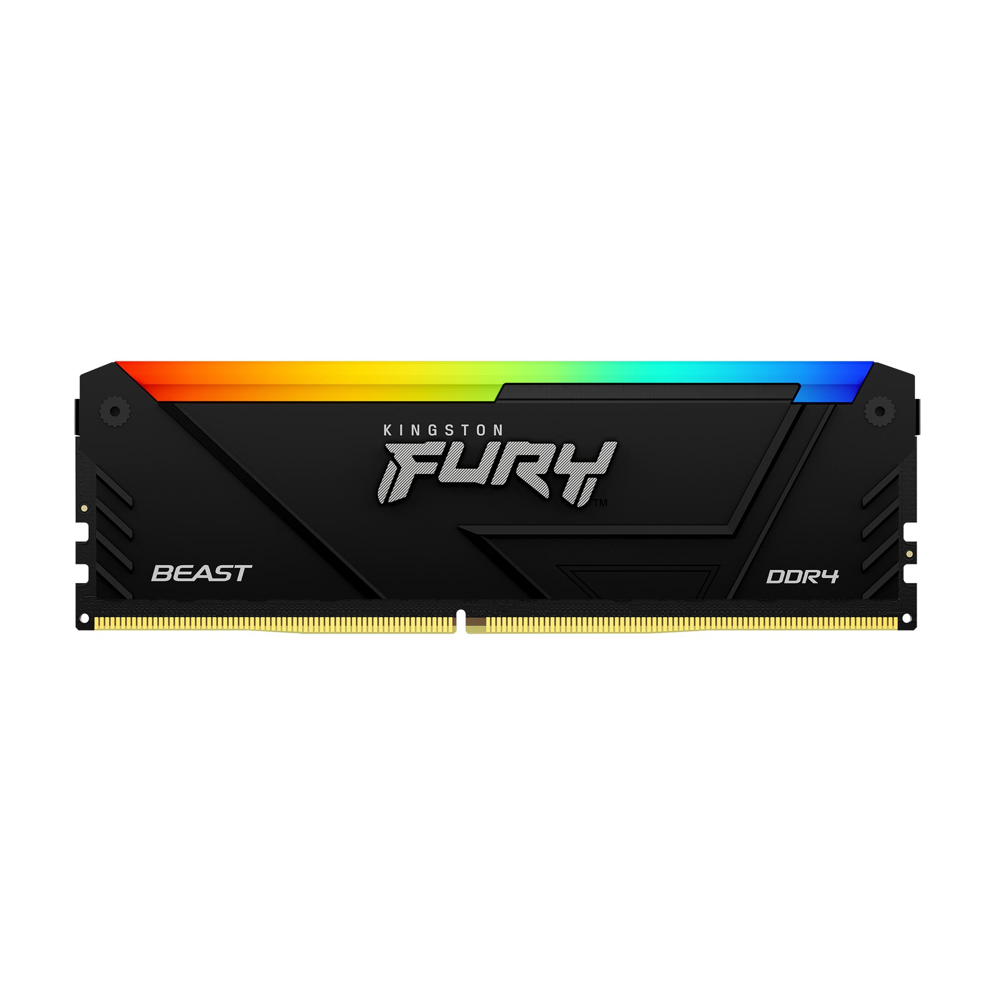 MEMORIA RAM KINGSTON FURY BEAST RGB 8GB 3200MT/S DDR4 CL16 DIMM -