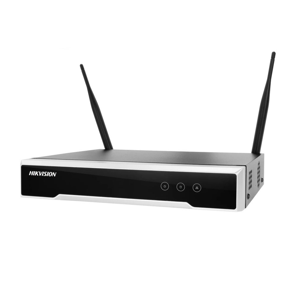 NVR 4 Megapixel DS-7108NI-K1/W/M(C) / 8 canales IP / 1 Bahía de Disco Duro / 2 Antenas Wi-Fi / Salida de Vídeo Full HD -