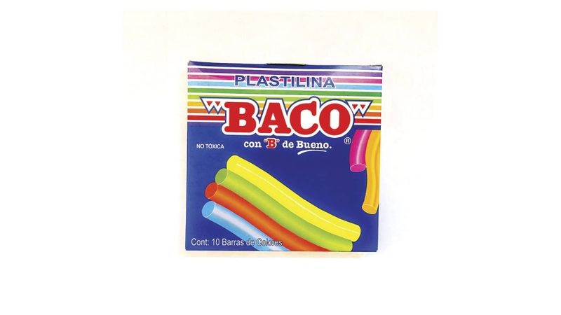 Plastilina  BACO 65018 - Colores Primarios