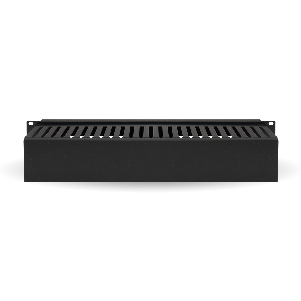 Organizador Metálico Horizontal de 2U BROBOTIX 830878 - Negro