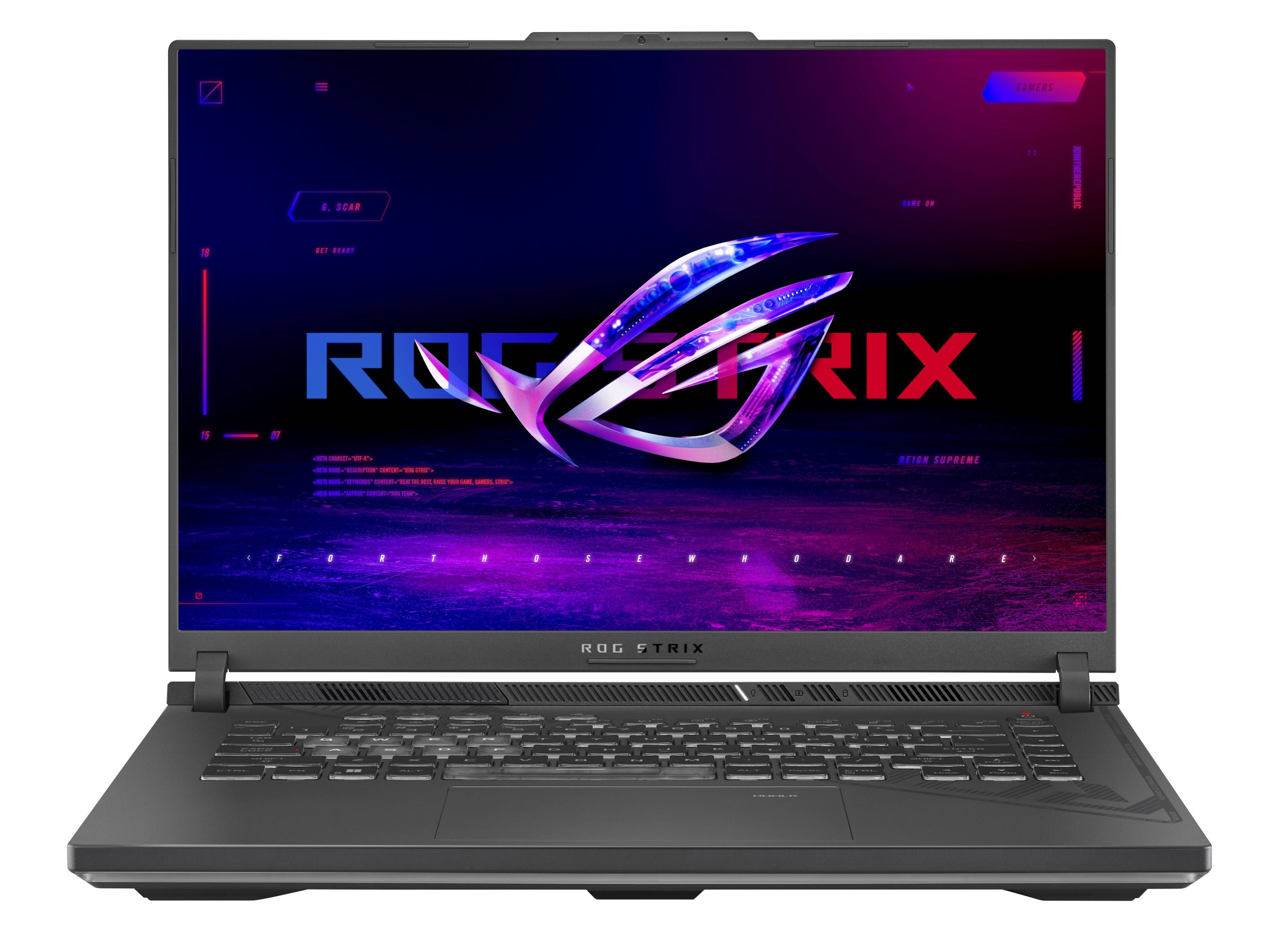 Laptop ROG Strix G614JV-N3192W  16 - FHD+ 16:10  i7-13650HX con 14 núcleos NVIDIA® GeForce RTX™ 4060