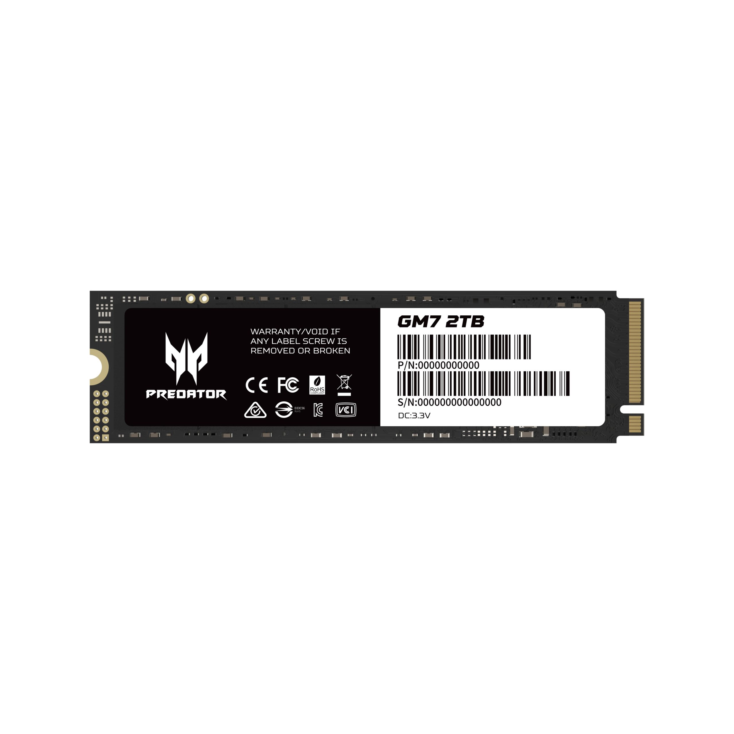 SSD NVMe PREDATOR GM7 2TB BL.9BWWR.119 -