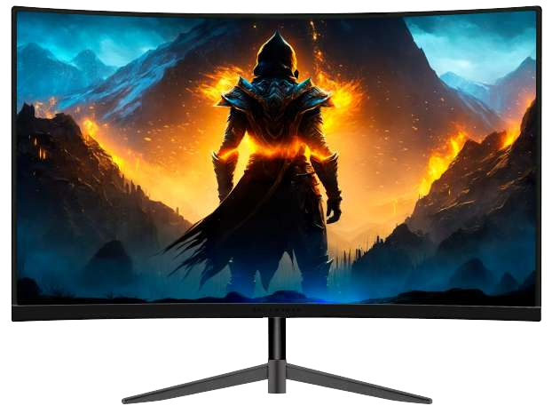 Monitor Gaming 23.8 pulgadas Curvo 165hz ULTRA EARTH II MGX23C Balam Rush Low blue light -