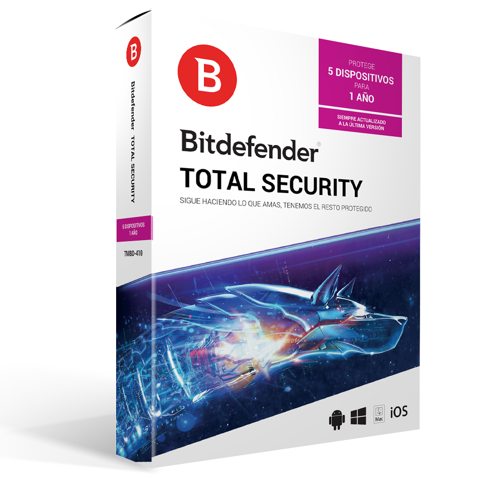 Antivirus BITDEFENDER TMBD-410 - 5 licencias