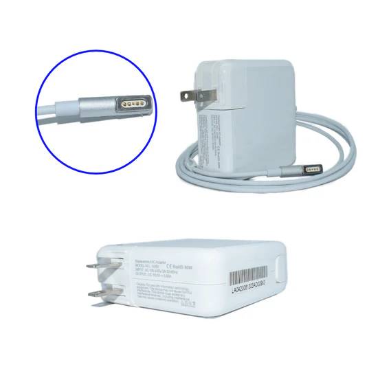 Cargador / Adaptador para Laptop AP-60W GENERICO de 60w - 16.5v y 3.65A magsafe 1