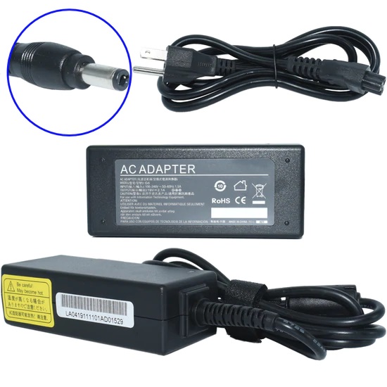 Cargador / Adaptador para Laptop AC-TOSHIBA-MINI GENERICO de 40W 19V 2.1A (5.5*2.5) -