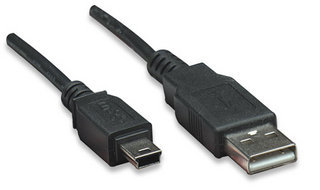 333375 Cable USB 2.0 A macho/ Mini-B macho - 480 Mbps