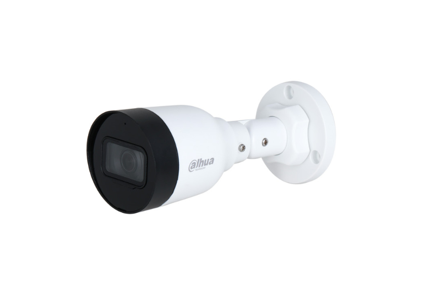 DAHUA IPC-HFW1230S1-A-S5 - Camara IP Bullet de 2 Megapixeles/ Lente de 2.8mm/ 102 Grados de Apertura/ Micrófono Integrado/ H.265+/ IR de 30 Metros/ -