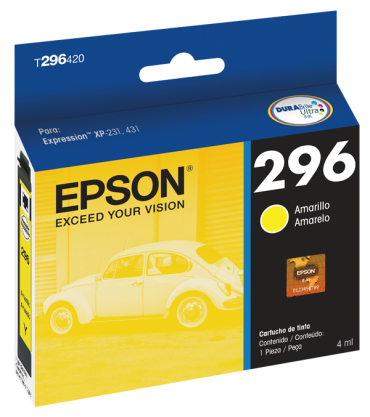 Cartucho EPSON T296420-AL - Amarillo