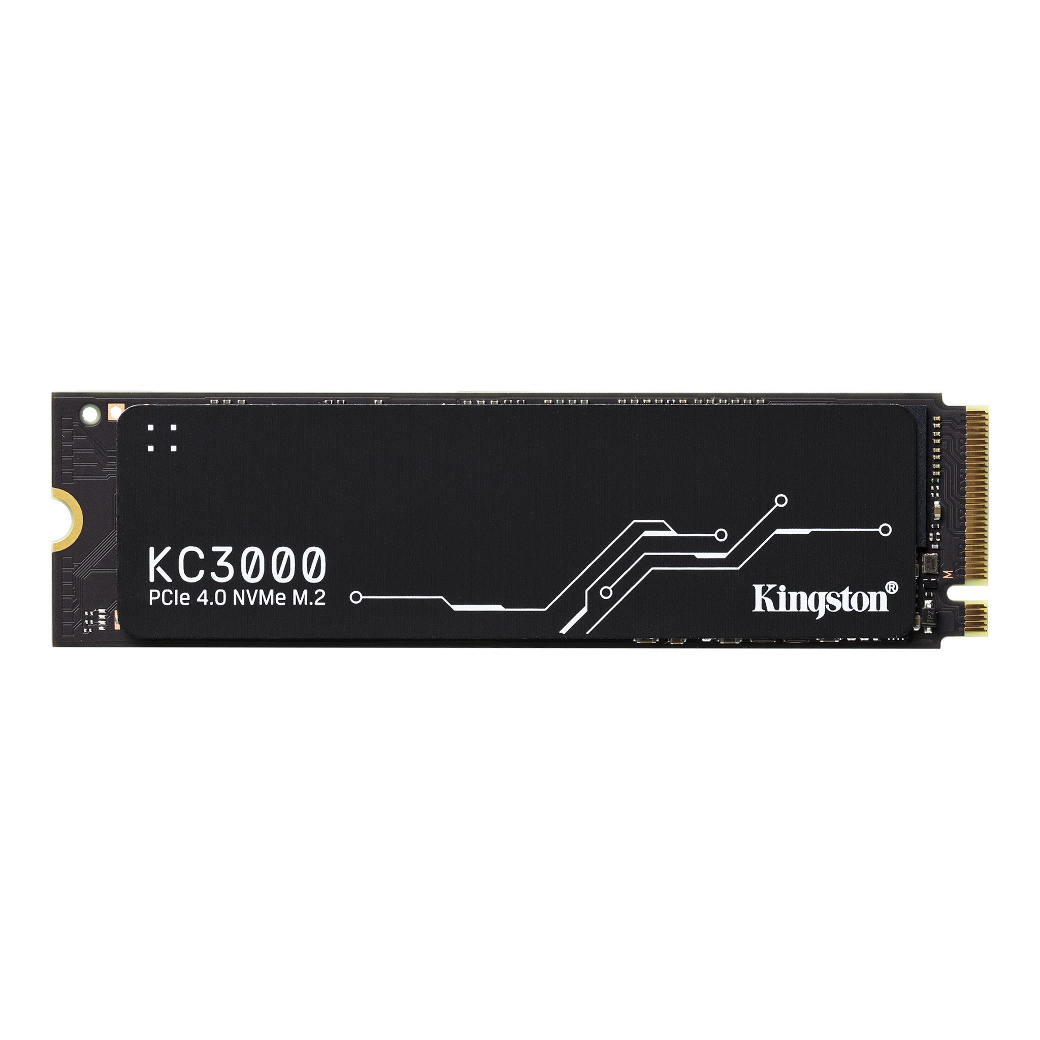 UNIDAD DE ESTADO SOLIDO KINGSTON KC3000 1024GB M.2 2280 NVME PCIE GEN 4X4 R.7000MB/S W.6000MB/S -