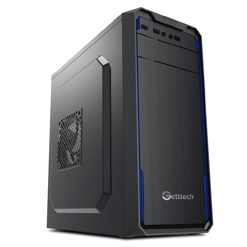 Gabinete GETTTECH GG-1803 ATX Fuente 500W 1 Vent - 2USB2.0