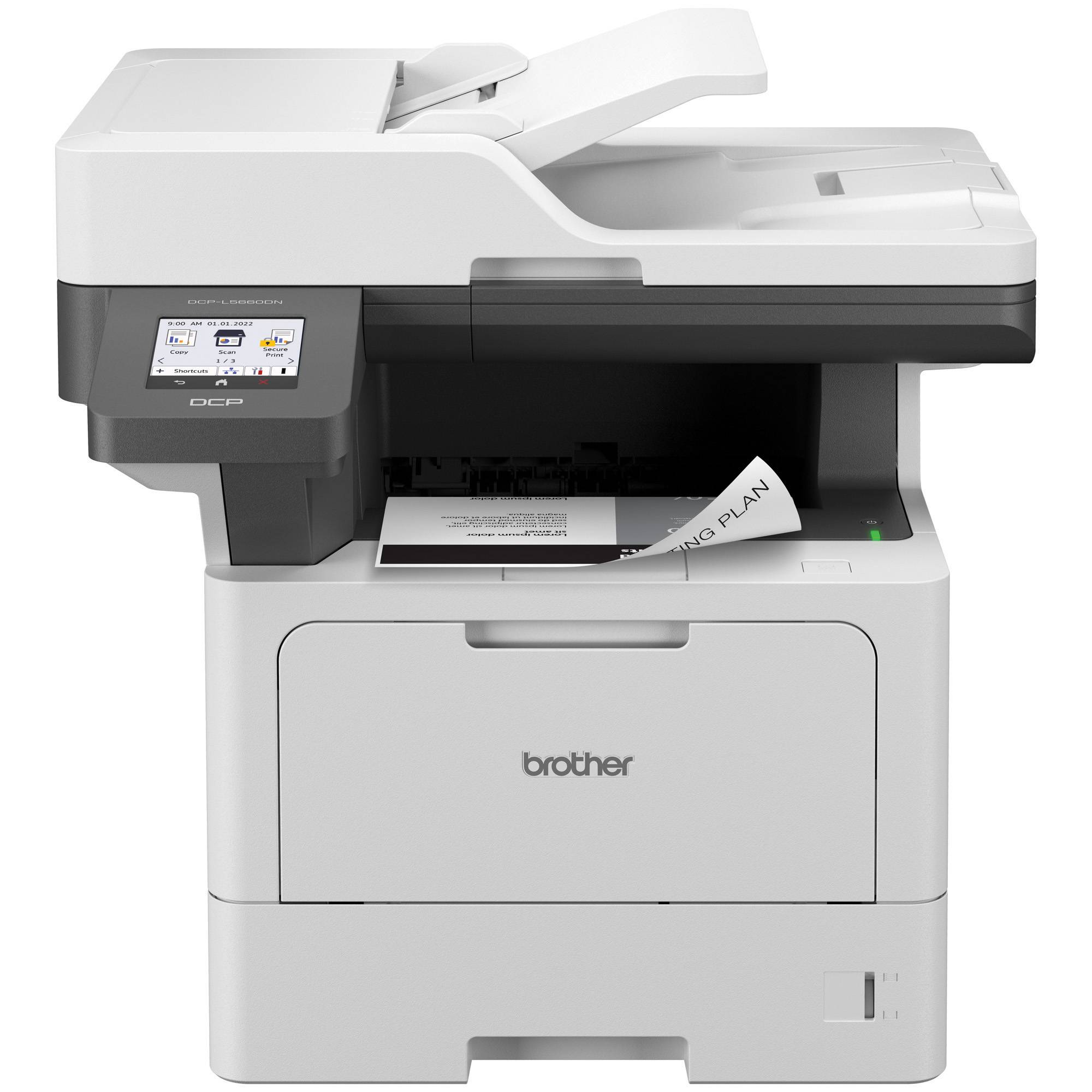 Multifuncional Láser Monocromático Brother Valor DCPL5660DN - 50 ppm