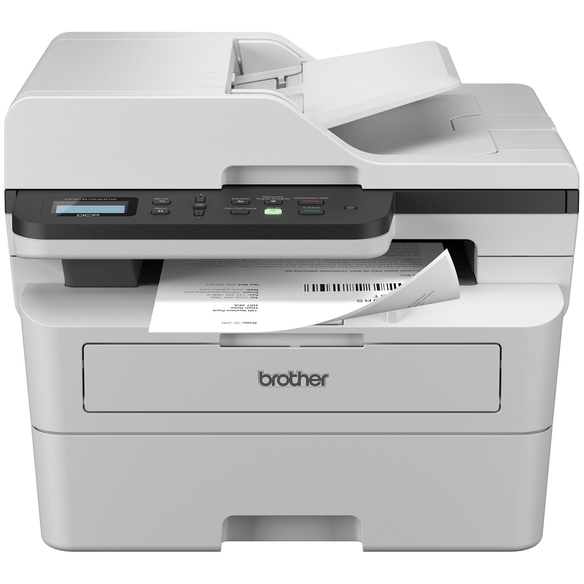 Multifuncional Láser Monocromático Brother DCPB7640DW - 36 ppm