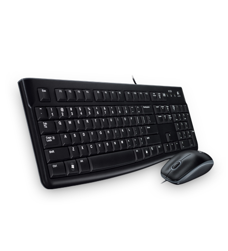 Kit de Teclado y Mouse LOGITECH Media Combo MK120 - Estándar