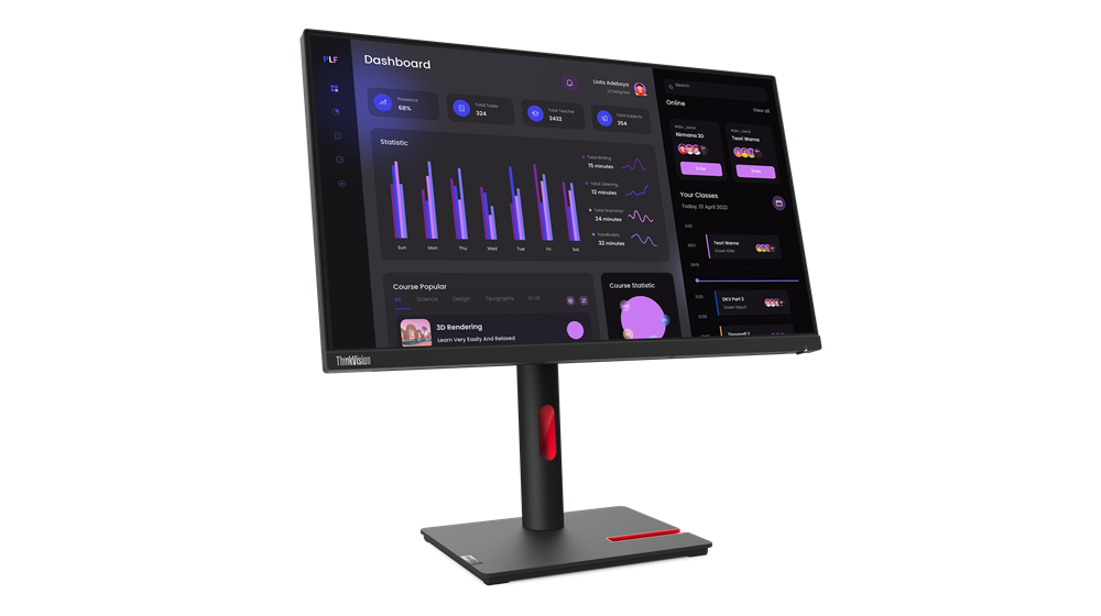 MONITOR LENOVO ThinkVision T24i-30 - IPS