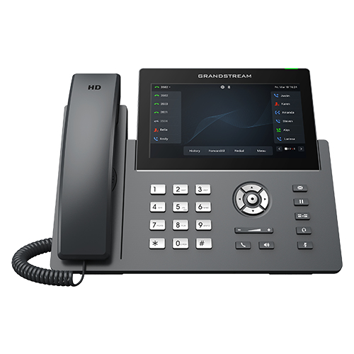 Telefono IP Profesional Carrier de 12 lineas con 6 cuentas SIP - WiFi